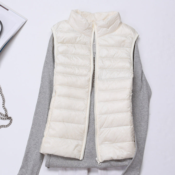 Puffer Winterweste Für Damen | Lang