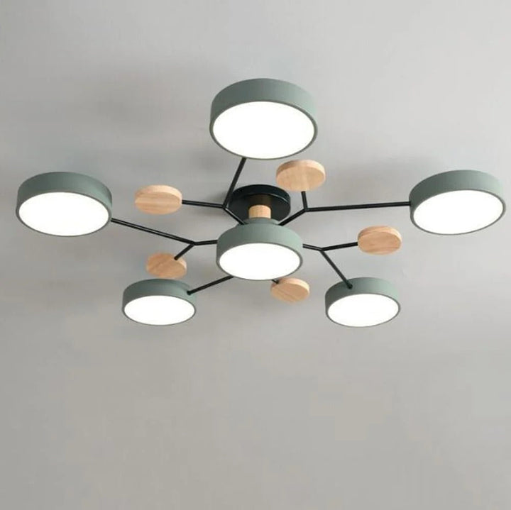 Contemporary LED Ceiling Light Flush Mount Multi-Light Fixture