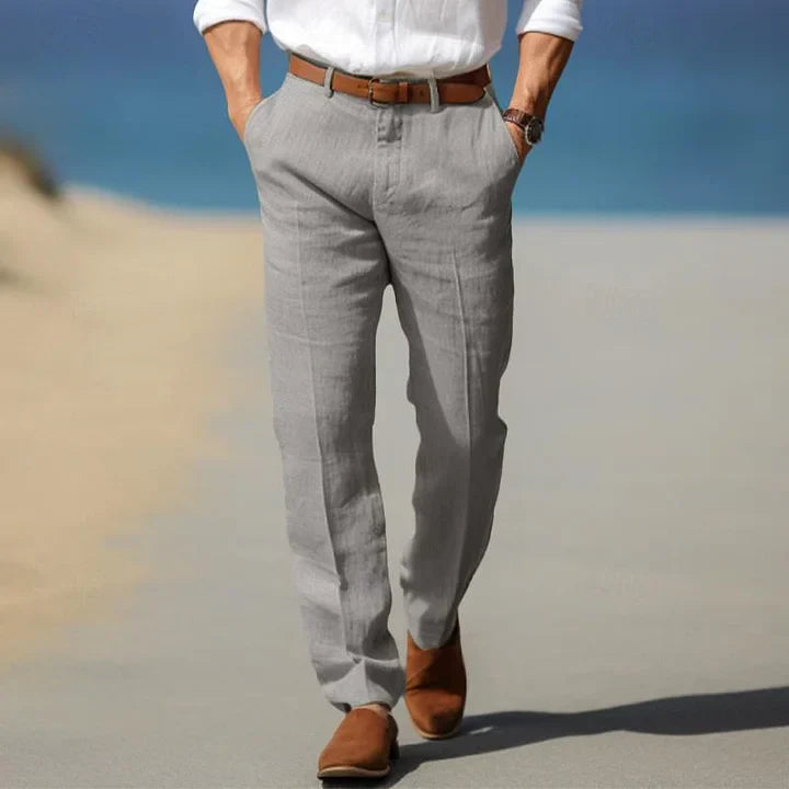 Lässige Sommerhose Für Herren | Gerade Passform