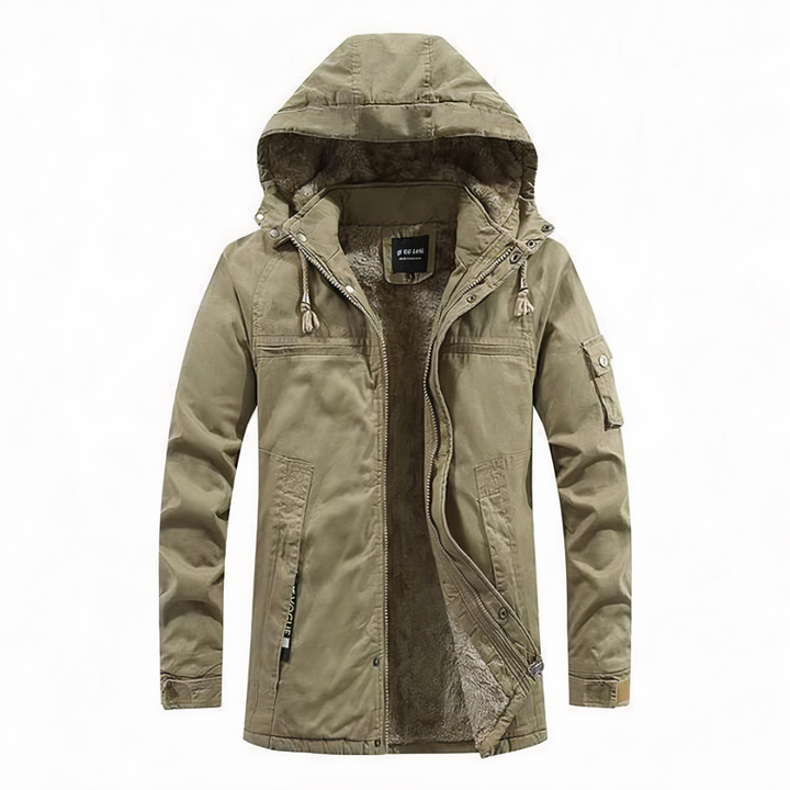 Elegante Winterjacke Für Herren | Mit Kapuze