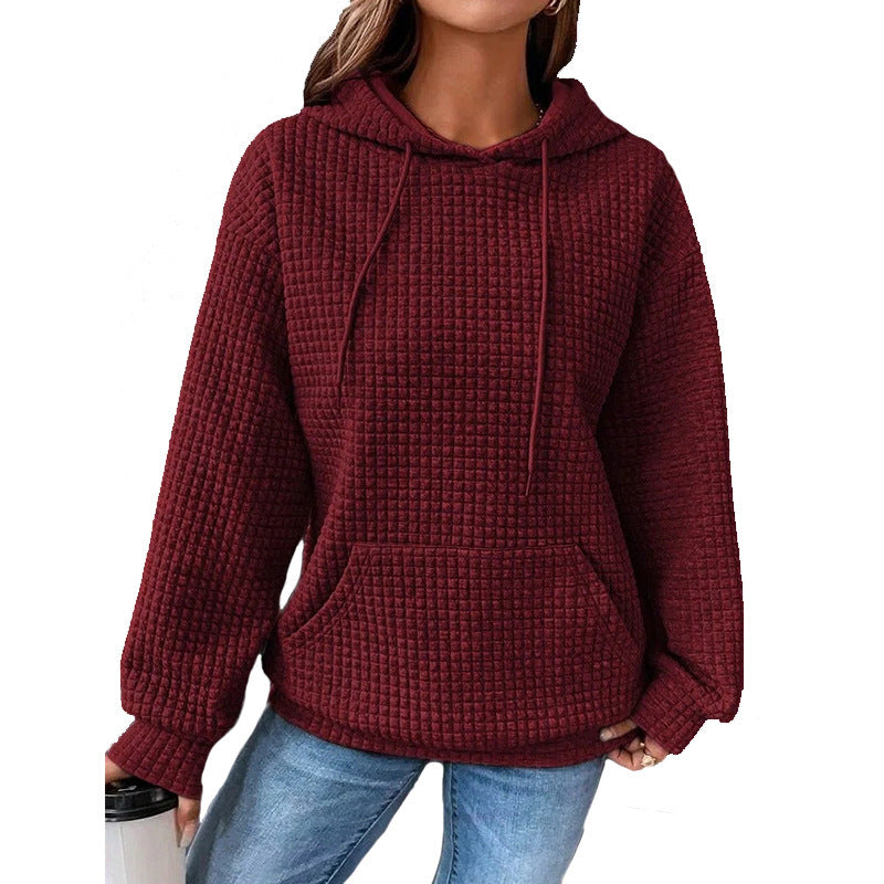 Gesteppter Hoodie Für Damen | Langarm
