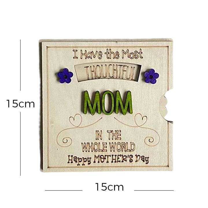 Rotating Sentiment Display Card A Unique Mother's Day Gift for Her