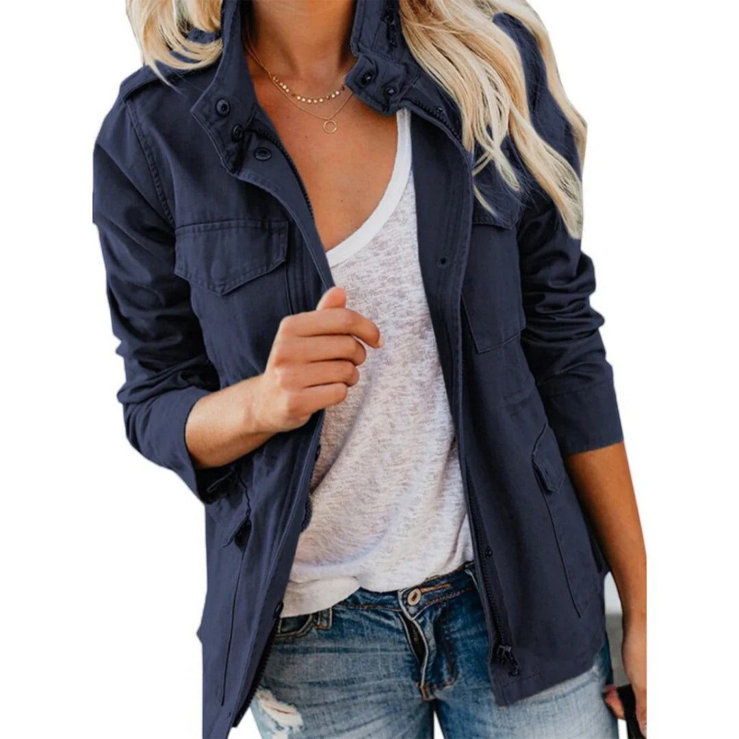 Lorena | Moderne Schicke Jacke Für Damen | Viele Taschen