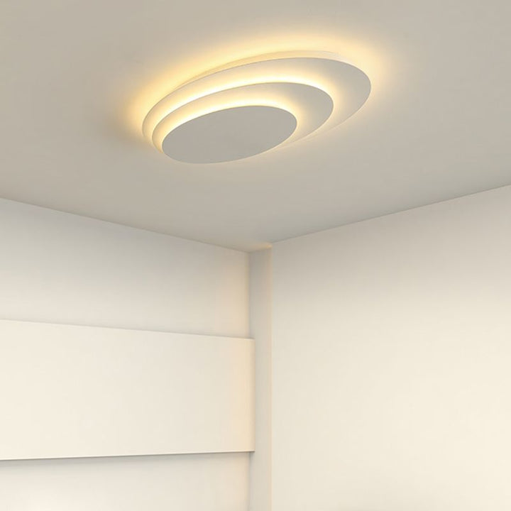 Round LED Ceiling Light Dimmable Indoor Lighting for Living Spaces