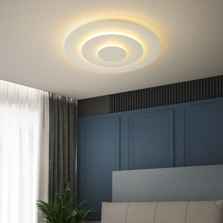 Round LED Ceiling Light Dimmable Indoor Lighting for Living Spaces