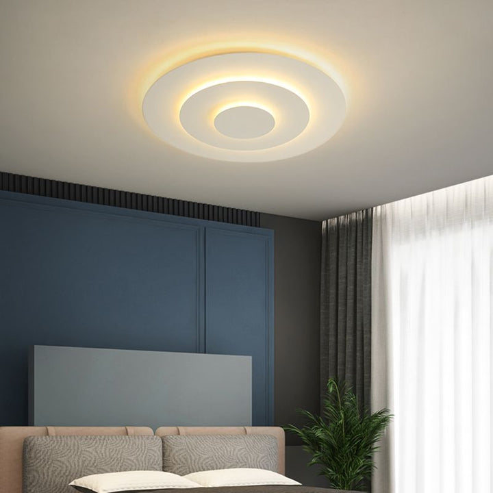 Round LED Ceiling Light Dimmable Indoor Lighting for Living Spaces