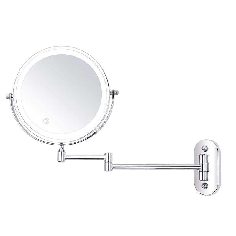 LED Makeup Mirror with Rechargeable Adjustable Lighting