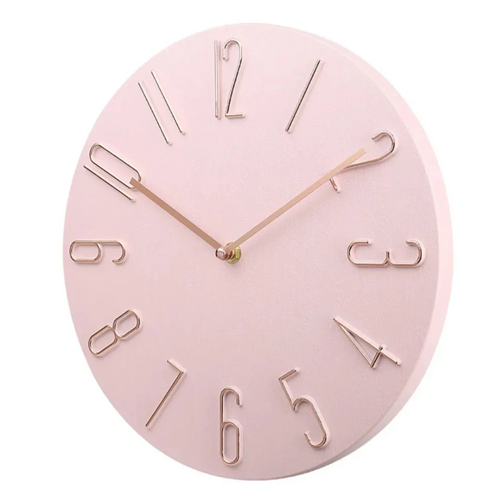 Dekorative Wanduhr – Stilvoll & Farbig für Wohnzimmer, Küche & Büro | Modernes Wohnaccessoire mit leisem Uhrwerk