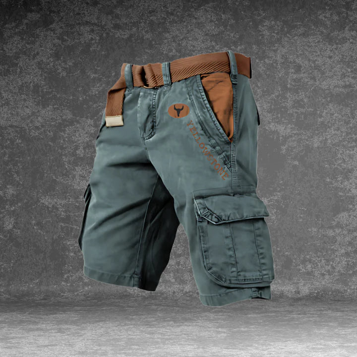 Herren Cargoshorts – Kurz, Bequem & Funktional | Praktische Sommerhose mit Taschen für Alltag, Freizeit & Outdoor