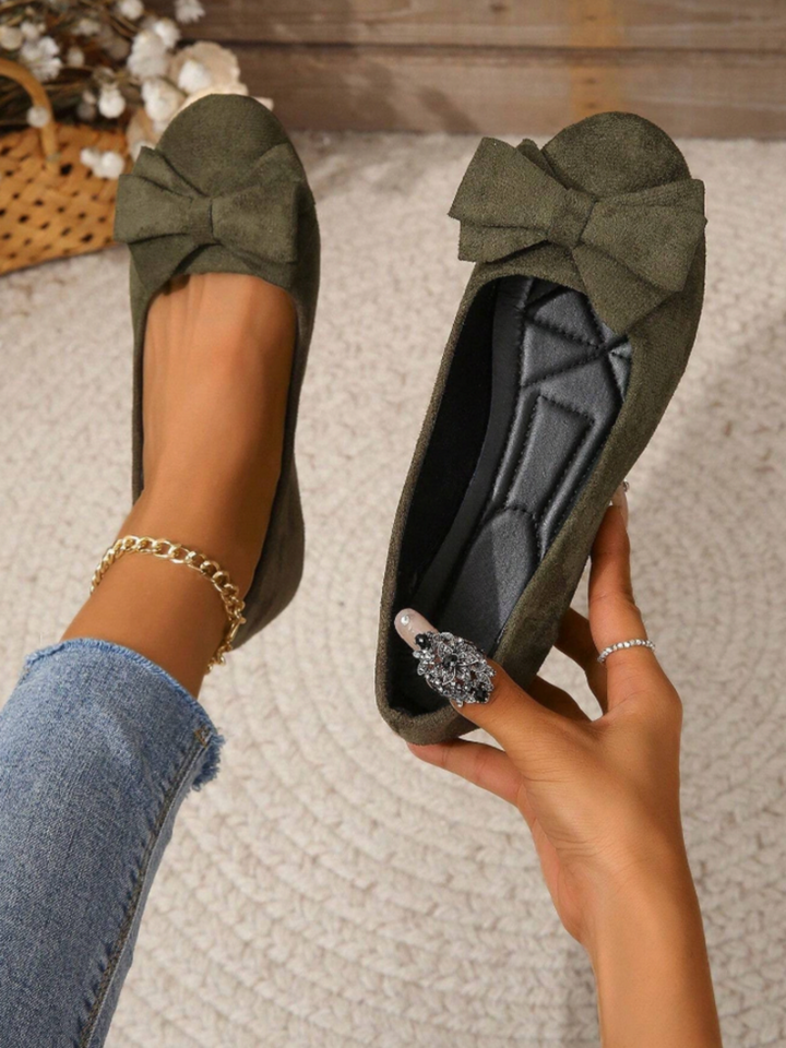 Leona | Bequeme Flache Schuhe Für Frauen | Runde Zehe