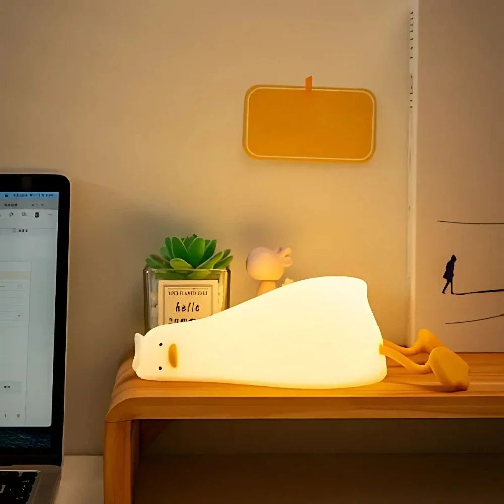Character Touch Table Lamp Portable Ambient Night Light