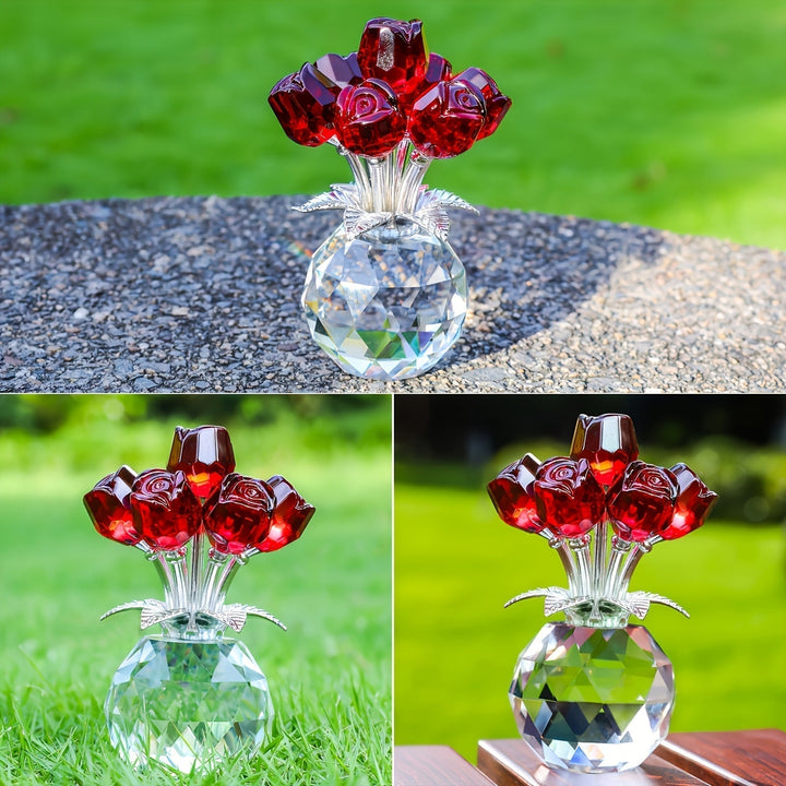 Decorative Crystal Rose Arrangement – Mother’s Day Gift Idea