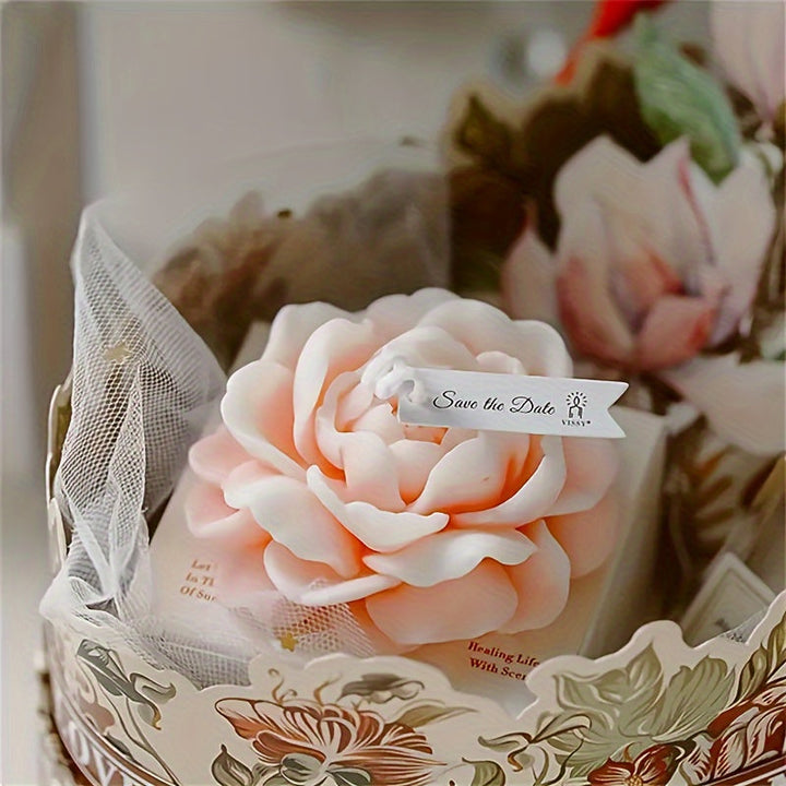 Mother's Day Floral Scented Decorative Candle