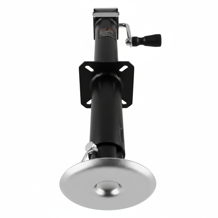 5000 lb A-Frame Trailer Jack, 15 in Travel, Adjustable Drop Leg