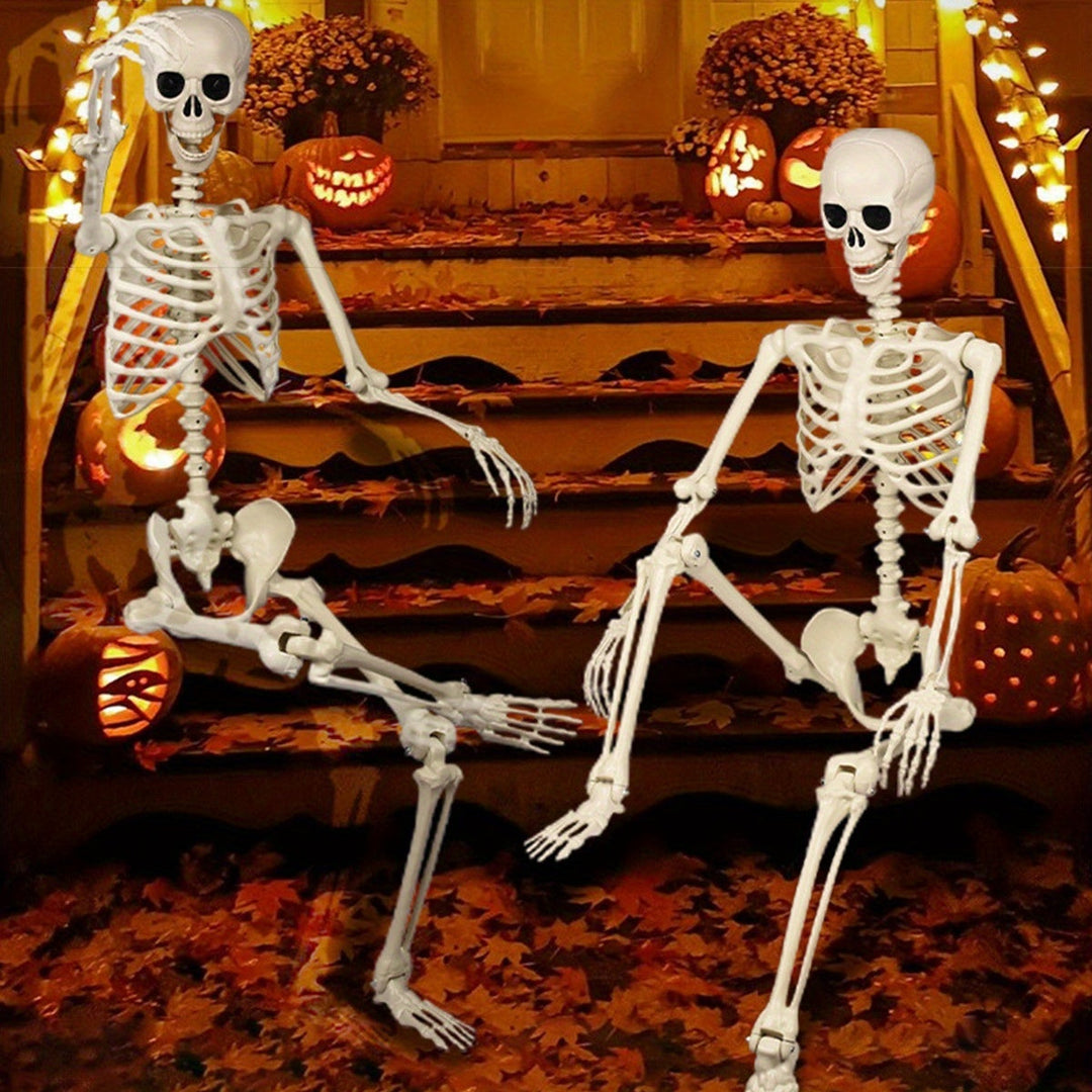 Standing Halloween Skeleton Figure 5.5 ft Garden Decoration