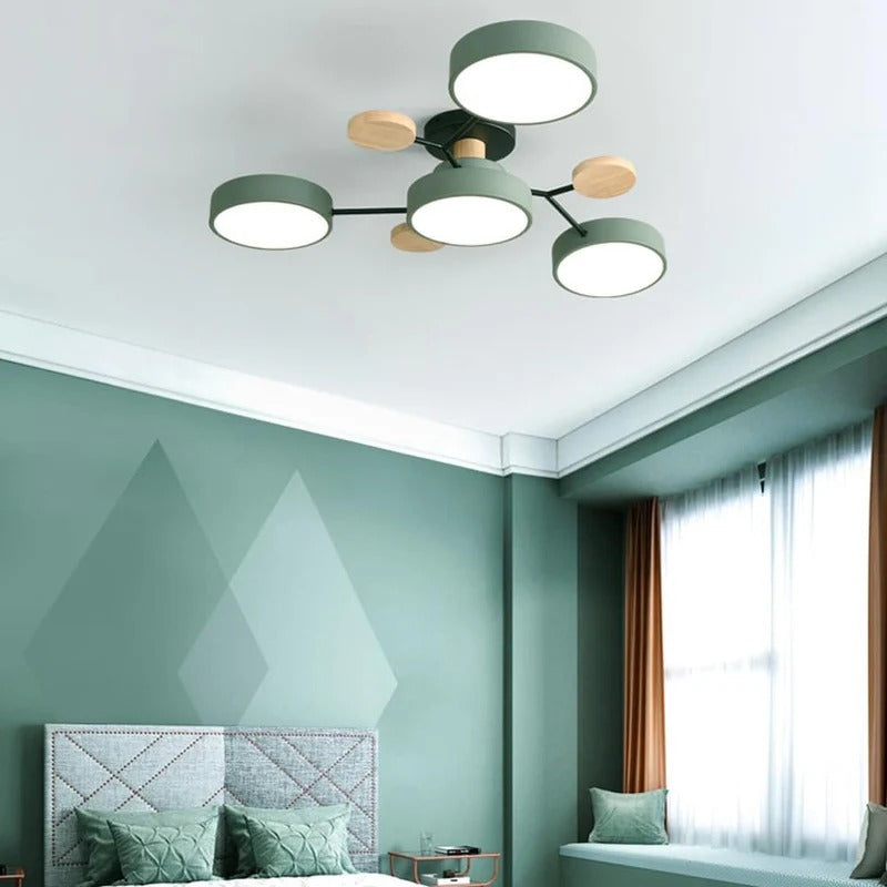 Contemporary LED Ceiling Light Flush Mount Multi-Light Fixture