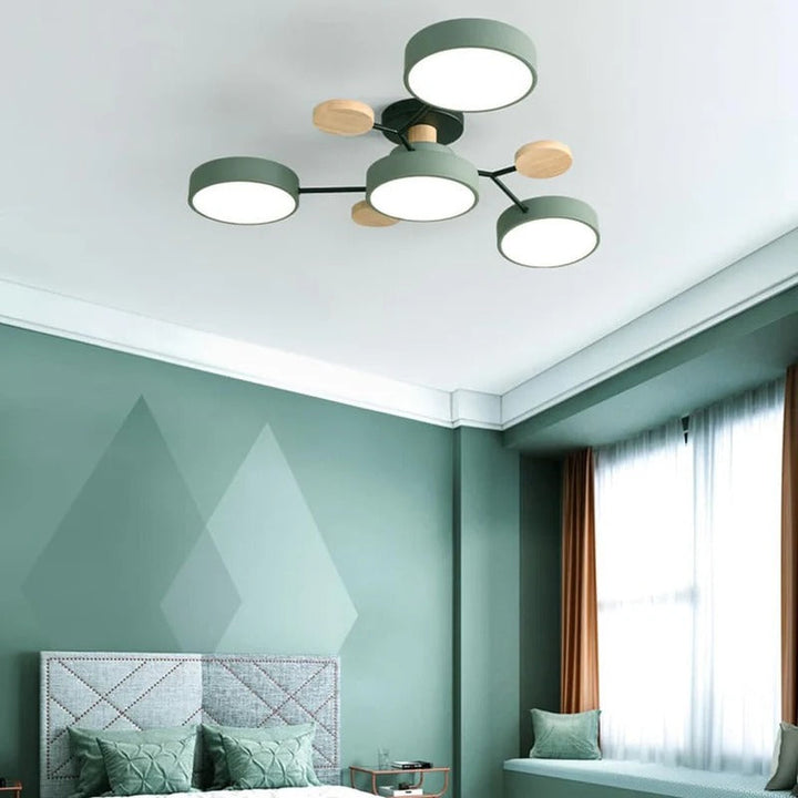 Contemporary LED Ceiling Light Flush Mount Multi-Light Fixture