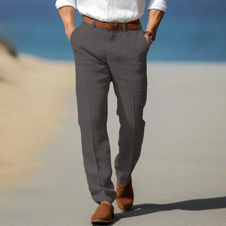 Lässige Sommerhose Für Herren | Gerade Passform