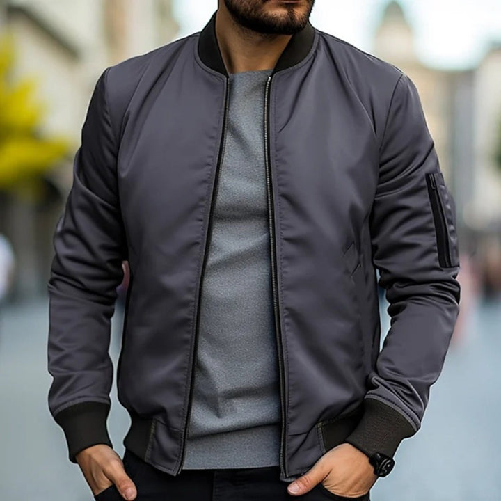 Tristan | Trendige Langarm-Bomberjacke Für Herren