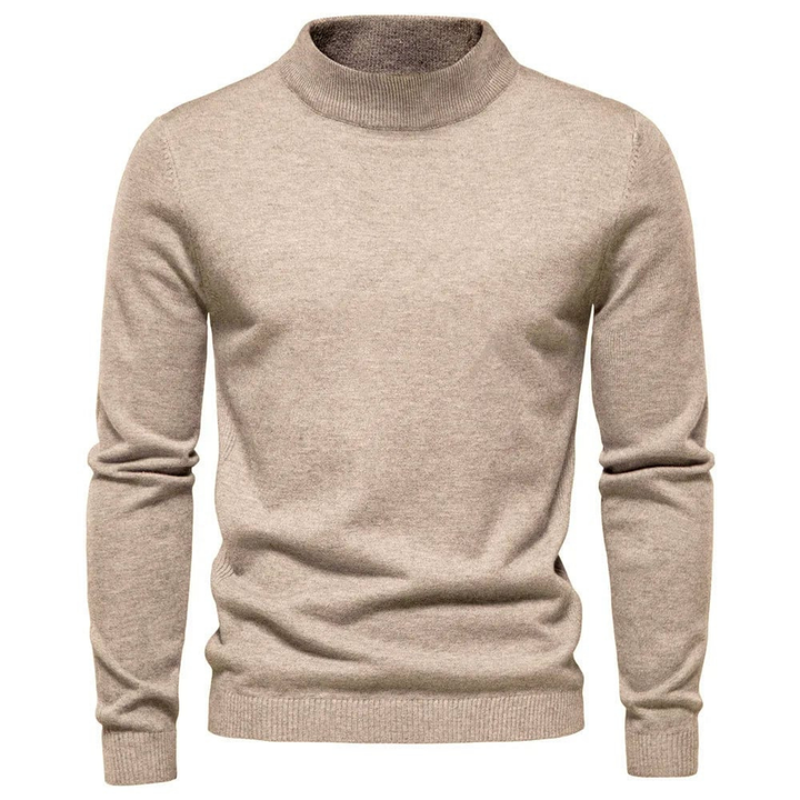 Herren Stilvoller Winterpullover Mit Rollkragen | Langarm
