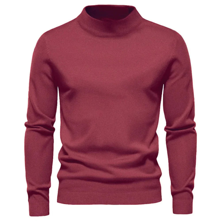 Herren Stilvoller Winterpullover Mit Rollkragen | Langarm