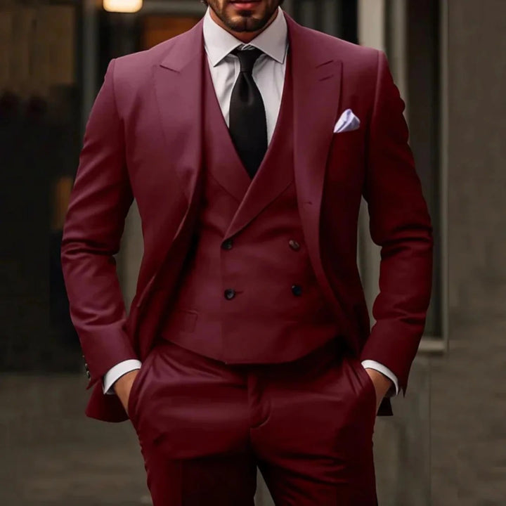 Tobias | 3-teiliger Anzug Für Herren | Slim Fit