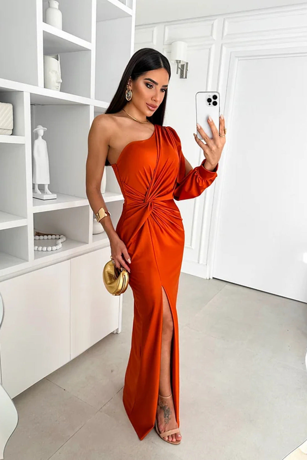 Abendkleid Für Damen | One-Shoulder