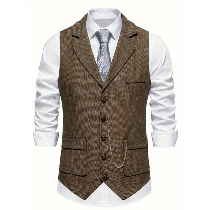 Oscar | Vintage Weste Für Herren | Ärmellos