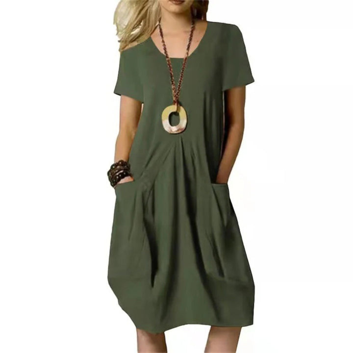 Manon | Lässiges Sommerkleid Mit Taschen Für Damen