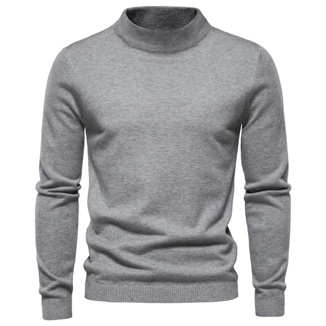 Herren Stilvoller Winterpullover Mit Rollkragen | Langarm