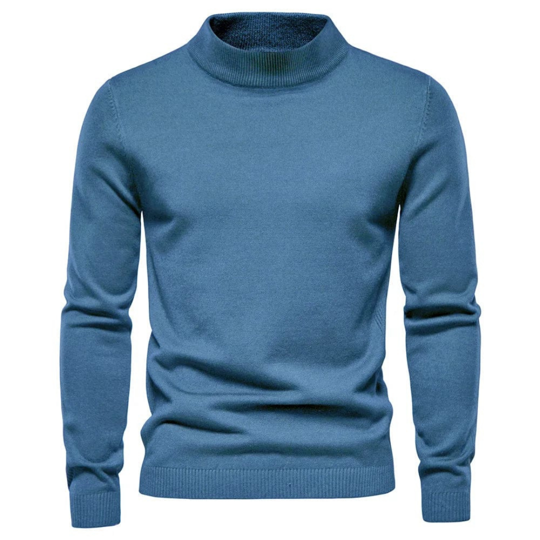 Herren Stilvoller Winterpullover Mit Rollkragen | Langarm