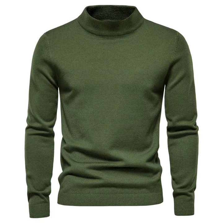 Herren Stilvoller Winterpullover Mit Rollkragen | Langarm