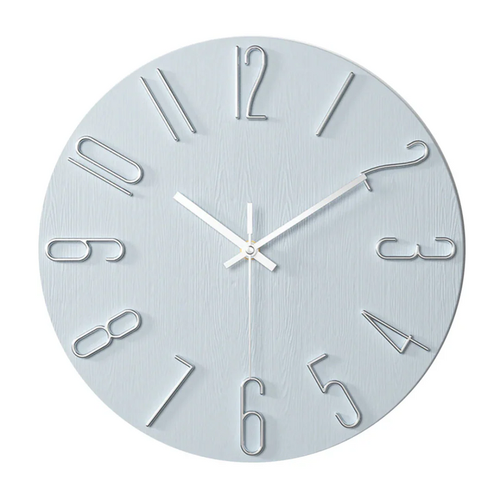 Moderne Wanduhr – Stilvolles Design für Wohnzimmer, Büro & Flur | Dekorative & leise Uhr für jedes Interieur
