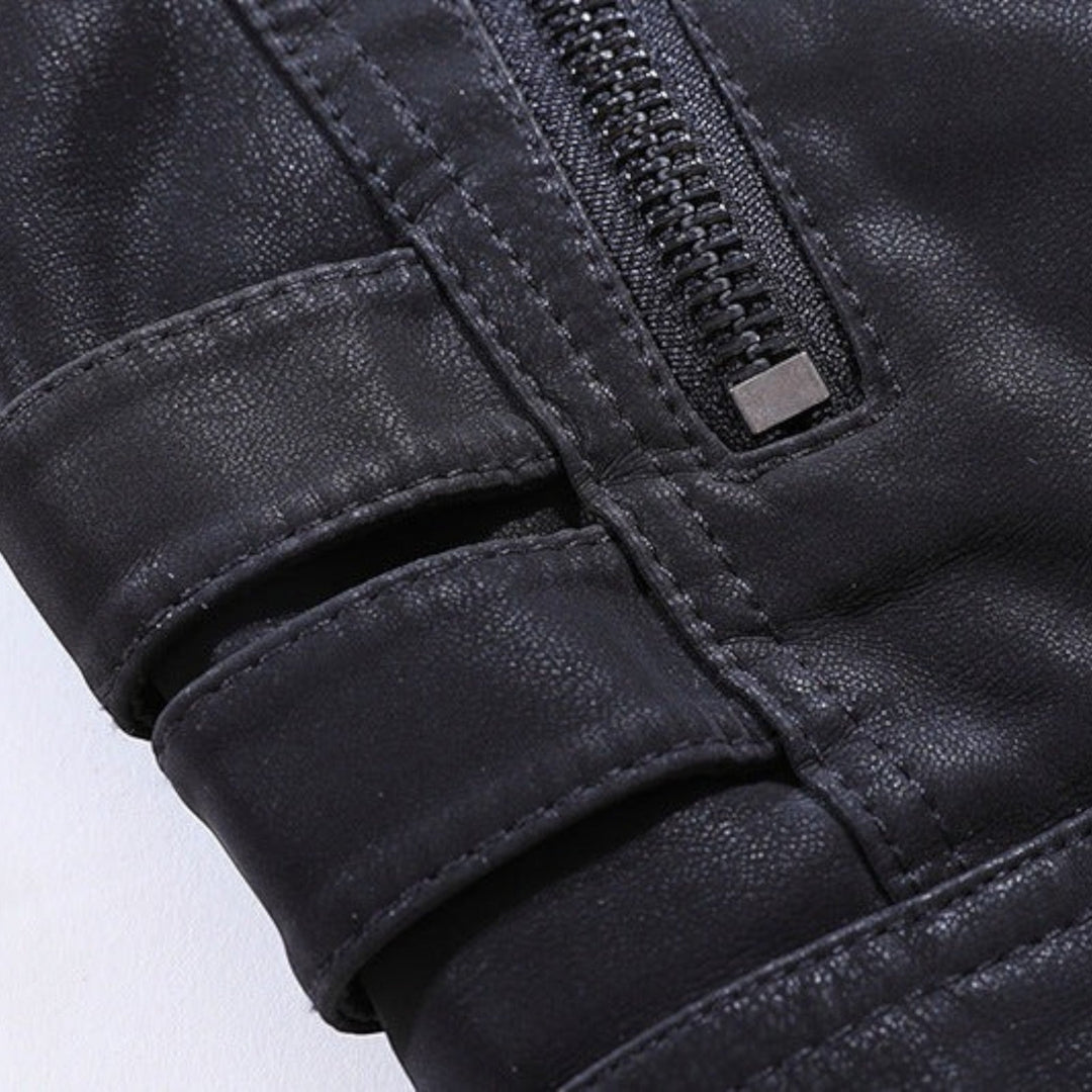 René | Bequeme Motorradjacke Für Herren | Reißverschluss