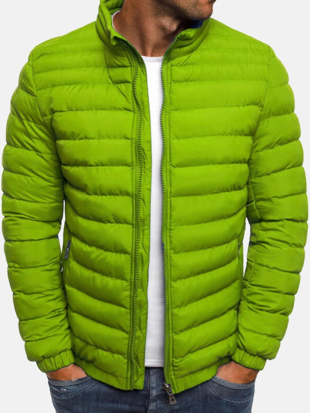Oscar | Langärmlige Pufferjacke Für Herren