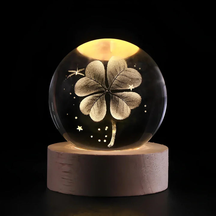 Illuminated 3D Planet Night Light Decorative Space Lamp