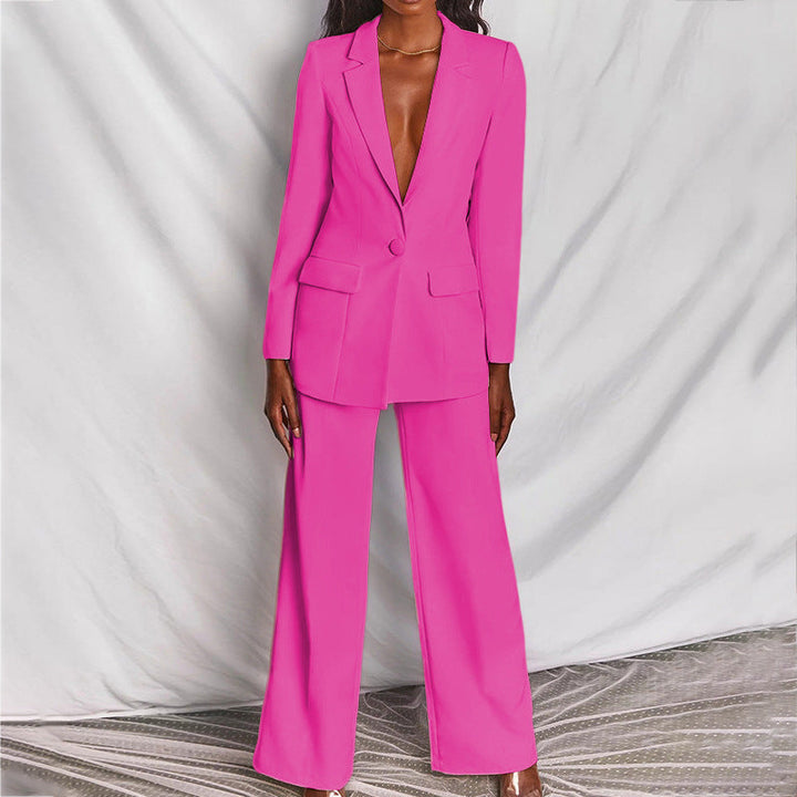 Zweiteiliger Business-anzug Für Frauen | Blazer & Hose