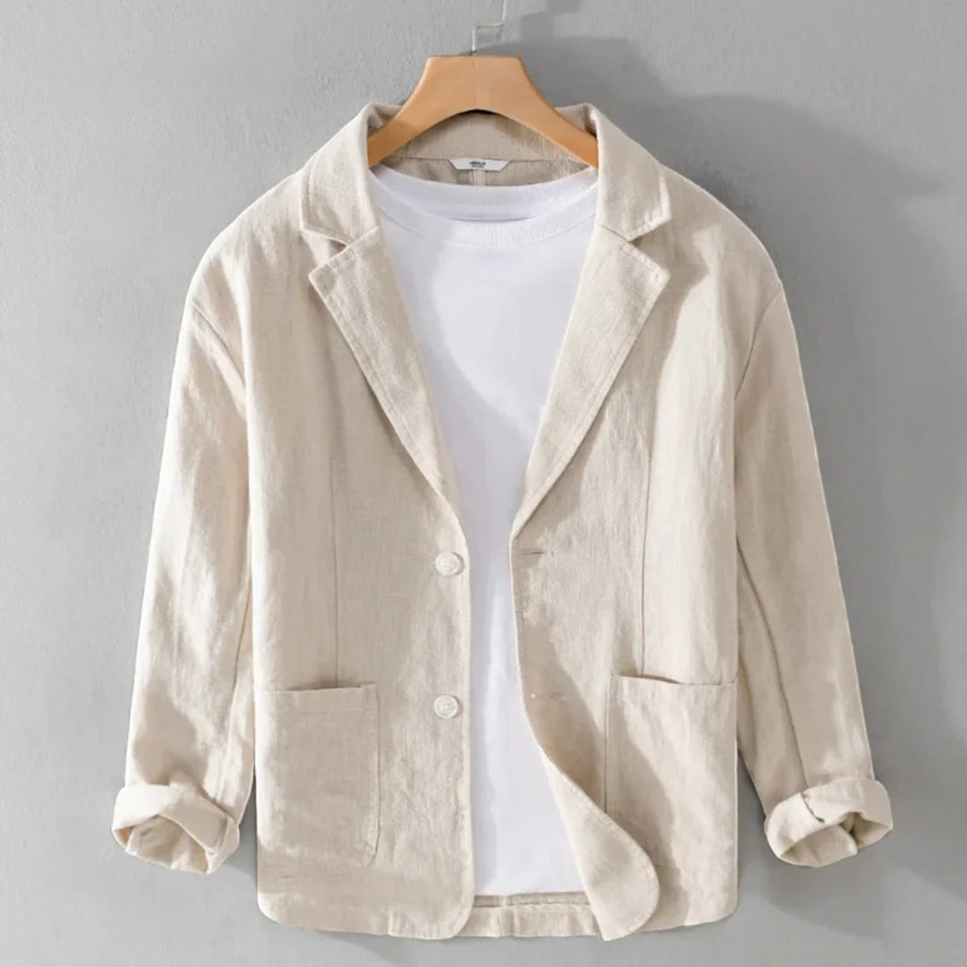 Sacha | Lässiger Sommerblazer Für Herren | Atmungsaktiv
