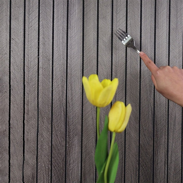 CleanWall – Selbstklebende 3D PVC Wandpaneele in Holzoptik mit Struktur | Einfach anzubringen & ideal zur Wohnungsaufwertung