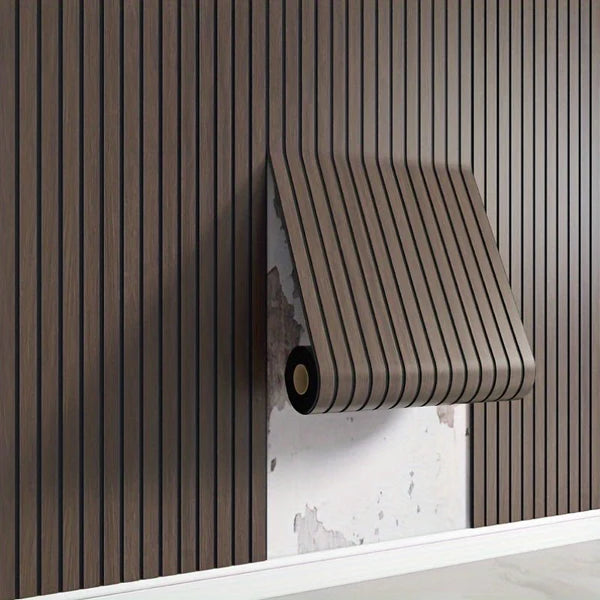 CleanWall – Selbstklebende 3D PVC Wandpaneele in Holzoptik mit Struktur | Einfach anzubringen & ideal zur Wohnungsaufwertung