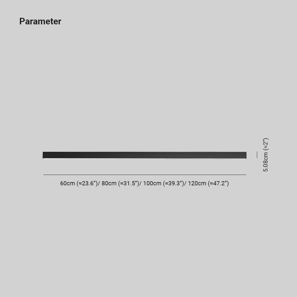 Slim Linear LED Ceiling Light Contemporary Ceiling Lighting