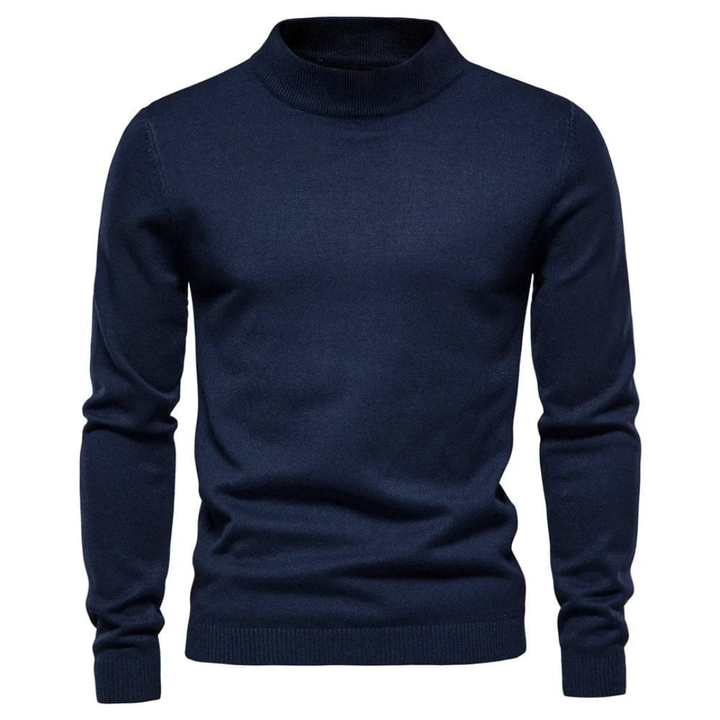 Herren Stilvoller Winterpullover Mit Rollkragen | Langarm