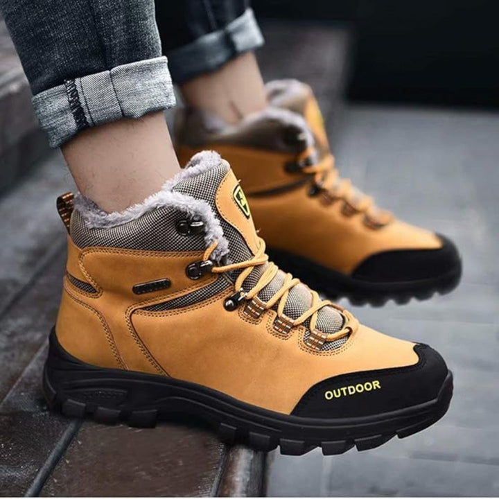 Herren Freizeit-Winterstiefel Zum Schnüren | Outdoor