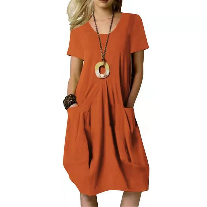 Manon | Lässiges Sommerkleid Mit Taschen Für Damen