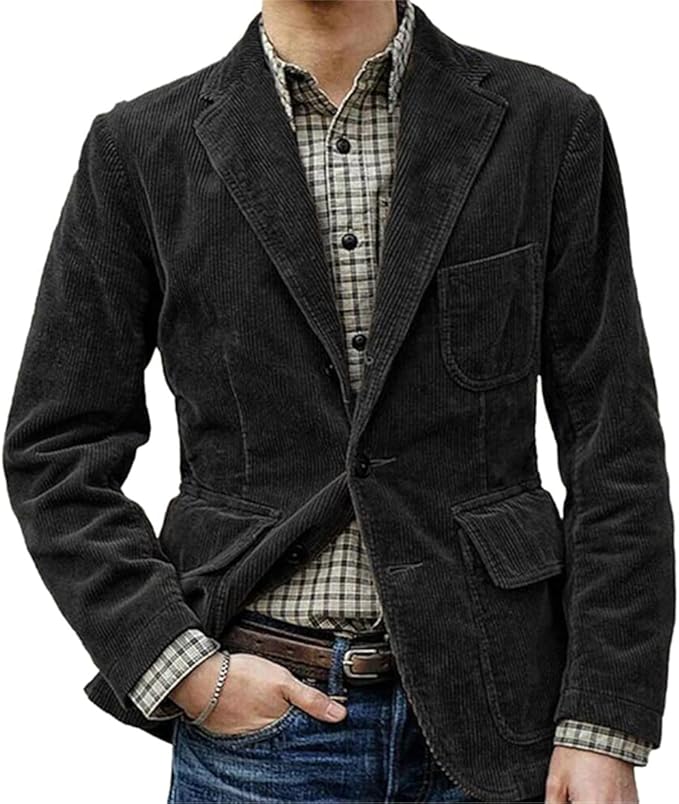 Herren Cord Kurzmantel | Stilvoll