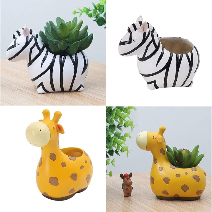 Decorative Animal Plant Pots for Indoor Succulents