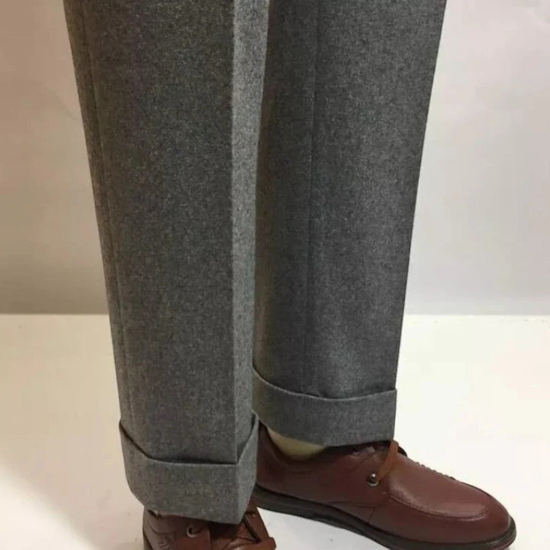 Lazare | Herrenhose Mit Hoher Taille | Formal
