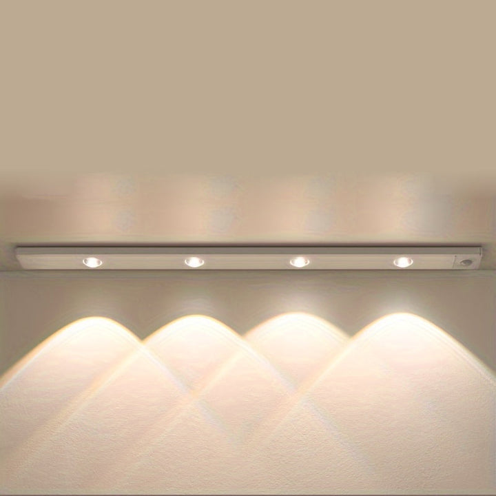 Wireless LED Motion Sensor Light Strip Rechargeable Indoor Lighting