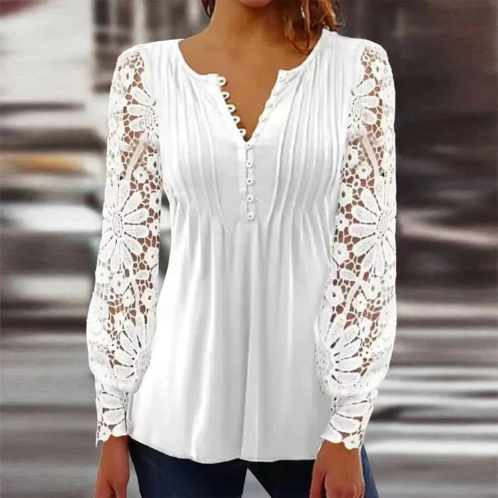 Camila | Elegante Blumenbluse Für Damen