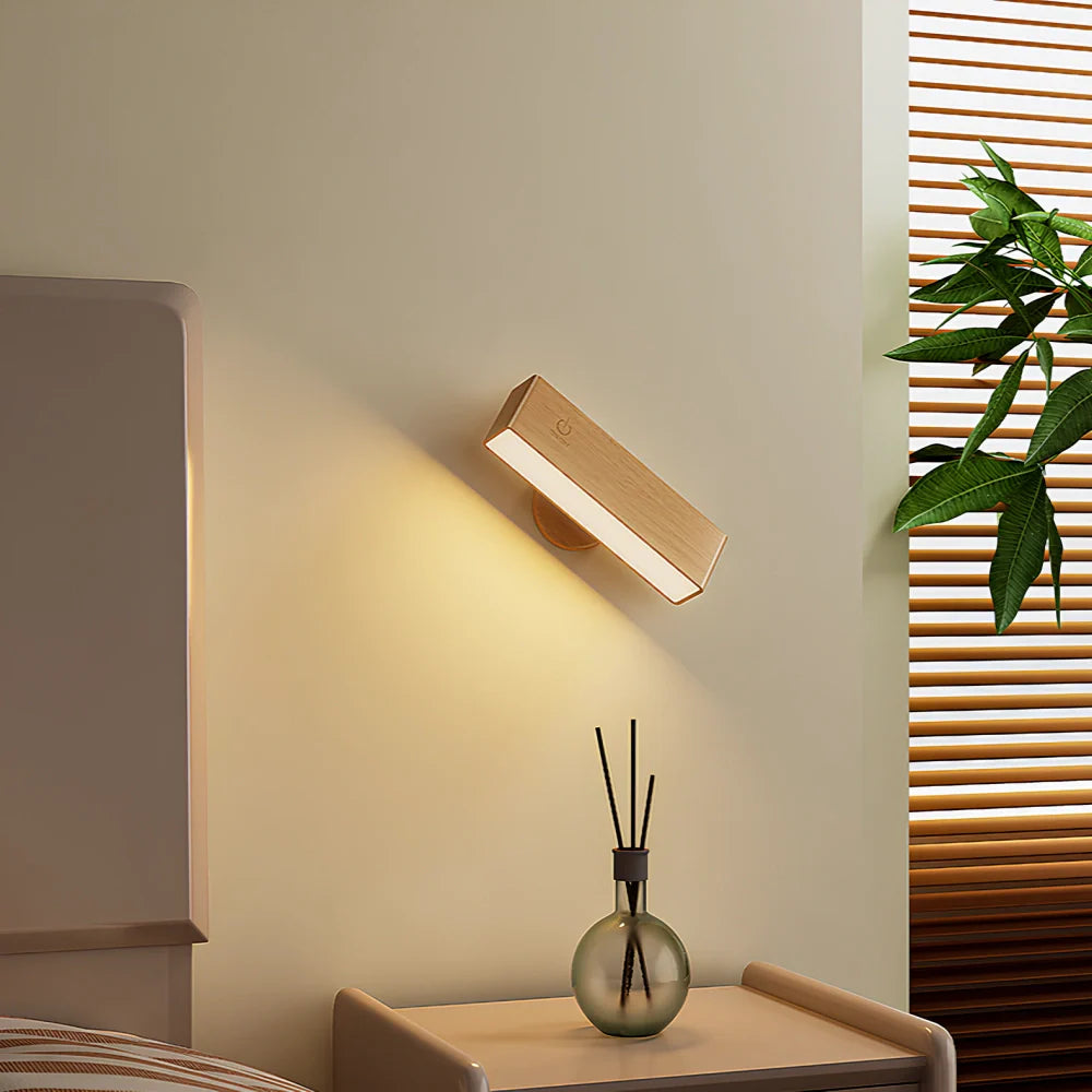 Dimmable Rotatable Wall Light with Magnetic Mount